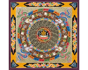 手工無盡結唐卡——團結與永續的神聖象徵