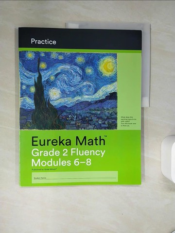 【書寶二手書T4／少年童書_TTA】Eureka Math Grade 2 Fluency Practice Workbook #2 (Modules 6-8)_Great Minds