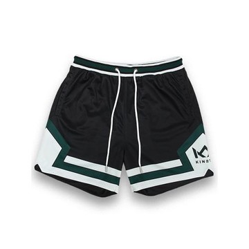 2023美式籃球短褲男運動休閑不過膝四分褲夏季跑步速干透氣訓練褲