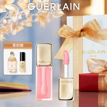 限時加贈迷你香氛 💘【Guerlain】嬌蘭KISSKISS法式之吻 波光蜜漾護唇油 258 嫩粉色｜滋潤型｜天秤座生日快樂｜宋慧喬愛用推薦