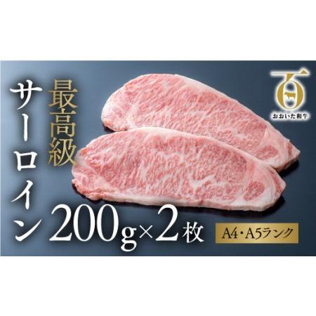 ふるさと納税 E2-01 おおいた和牛　サーロインステーキ（200g×2枚） 大分県豊後高田市