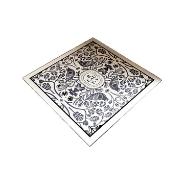 iSFun 洗衣機配件防曬防塵吸水珪藻土纖維軟橡膠墊60x60cm/青花藍