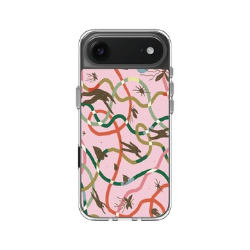 iPhone Air Clear Case（相機按鈕） 透明 - Livia Fălcaru - 糾纏