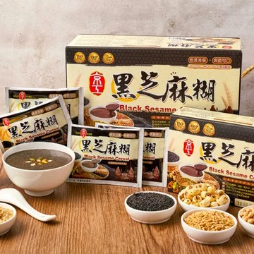 京工 黑芝麻糊 沖泡飲品 奶素 37 g*30包 大盒