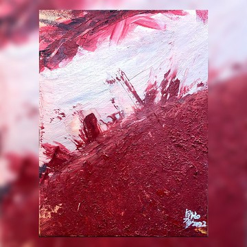 壓克力畫作 - bully