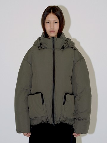 RDS Short Puffer Jacket _ Dark Grey