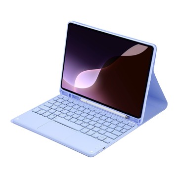 DTAudio iPad磁吸式藍牙鍵盤保護套 11吋  紫色  1個  BKP-11-VT