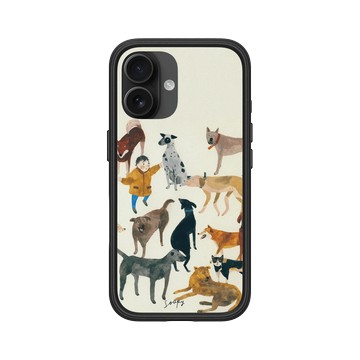 iPhone 16 Mod NX 黑 - Soupy Tang 湯舒皮 - Dogs