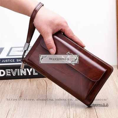 クラッチバッグ メンズ 男女兼用 本革 小さめ 大容量セカンドバッグ結婚式 さいふ 財布メンズ 長財布札入れカード収納 大人 代 30代 40代 新品 通販 Lineポイント最大get Lineショッピング