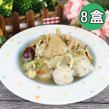 旺意香 佛跳牆猴頭菇1200g(蛋素)x8盒-慈濟共善