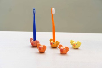 牙刷架 陶器 萬用筆架 裝飾品