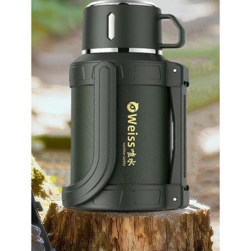 新款戶外不銹鋼保溫壺大宿舍保溫杯男車載學生暖大號家用暖水壺5L