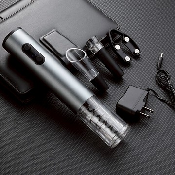 全自動紅酒開瓶器家用創意葡萄酒電動啟瓶器多功能瓶起子酒具套裝