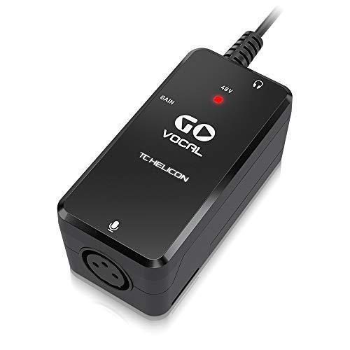 TC-Helicon GO VOCAL Microphone Preamp for Mobile Devices