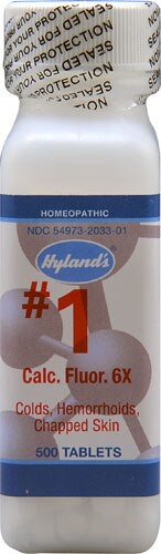 Hyland's Calc. Fluor. 6X 500 Tablets