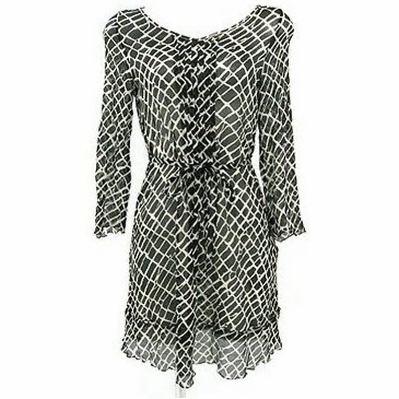 デプレ Despres 黒 白チュニックワンピース 通販 Lineポイント最大0 5 Get Lineショッピング