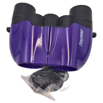 Raymay 藤井 小型雙筒望遠鏡 紫色 尺寸W114xH41xD79mm 重量140g  8倍  1個
