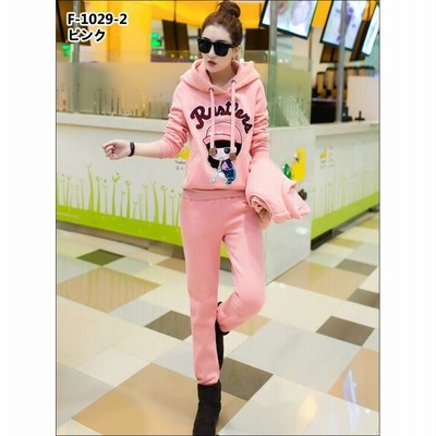 VS PINK フリースパーカー 【S】／ スウェット パンツ【XS】上下セット 51K97nqz-TL.jpg