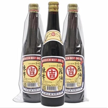 丸吉 甲等 陳年蔭油 520ml  3入