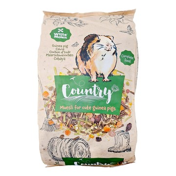 Witte Molen 偉特 荷蘭鄉村 天竺鼠主食 具有完整營養 無添加色素 含有420mg/kg的維生素C和苜蓿  3kg  1袋