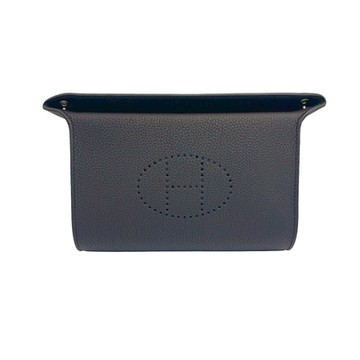 Hermes 愛馬仕Videpoches 肩背包/斜背包(黑銀)