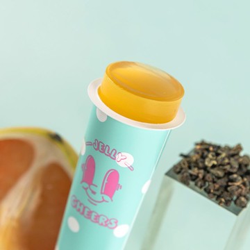 CHEERSPOPS CheersJelly舉杯低卡蜜柚烏龍蒟蒻凍/ 6根入/ 盒 eslite誠品