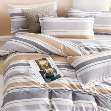 J-bedtime 床寢時光 天絲抗菌舖棉兩用被套6件式床罩組 VMB0722M  雙人  靜香  床罩組