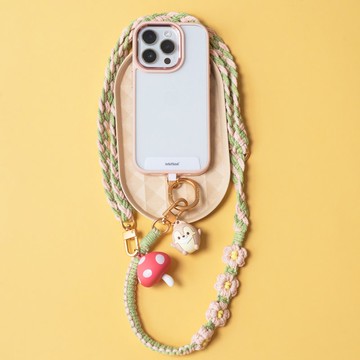 (旅遊必備)奇奇系列手機編織頸掛繩