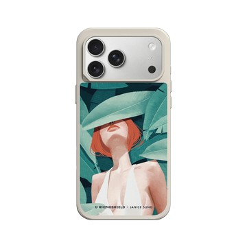 iPhone 17 Pro Max SolidX 貝殼灰 - Janice Sung - Orange 橘