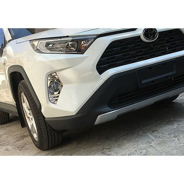 ~歐力斯~豐田 TOYOTA 19-21年 5代 RAV4 前霧燈框 鍍鉻前霧燈框 霧燈框 電鍍款 碳纖維紋