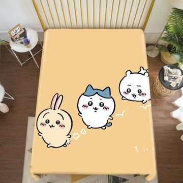 吉伊卡哇床單單件chiikawa烏薩奇床笠款1.5床罩1.2米床包0.9米2m