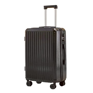 【HJY】鴻嘉源 多功能USB充電行李箱K20-黑