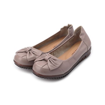 Good-Day 蝶蝶結平底鞋 芋 女鞋