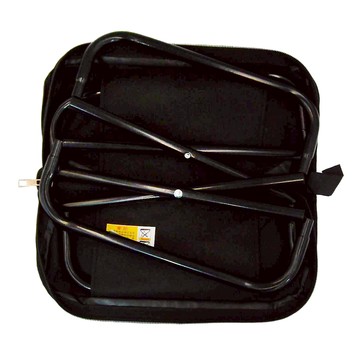 TINY 口袋椅凳 牛津布 碳鋼材質 黑色  1個