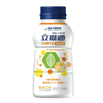 [送2罐]雀巢 立攝適 均康 1.5熱量濃縮均衡配方-香草口味 (250ml/24罐/箱)【杏一】