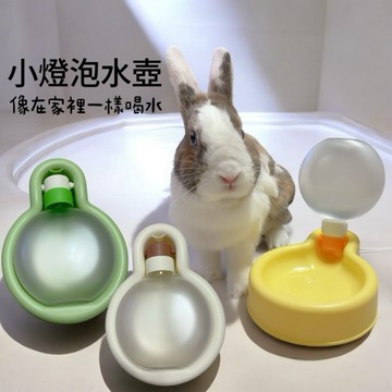 哈密兔事·小燈泡水壺｜可折疊·外出攜帶便利·兔子外出飲水壺首選·