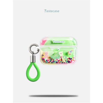 Tastecase恐龍貓耳機套適用蘋果AirPodsPro第三代磁吸耳機保護套原創可愛泡泡珠藍牙AirPods4/3/2創意耳機殼