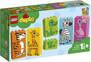 LEGO 樂高 Duplo 得寶系列 第一次的決鬥 動物拼圖 10885 益智玩具 積木玩具 女孩 男孩