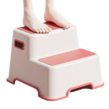 兒童踩腳凳寶寶馬桶墊腳凳子洗手臺階小孩墊腳凳小板凳二階腳凳子 m8071