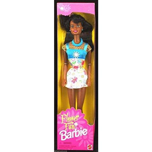 Flower Fun バービー Barbie AfricanーAmerican Doll