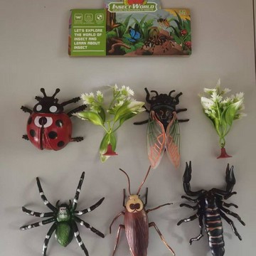 【臺灣-出貨】大號昆蟲玩具仿真大號模型兒童生日禮物幼兒園靜態啓萌玩具067F