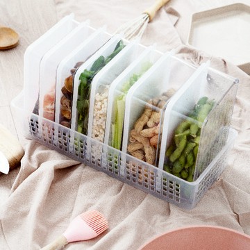 韓國 Silicook 萬用食材 9件組 600ml&1200ml 附底座 組合A