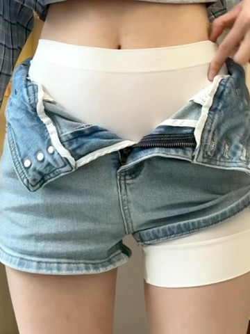 熱銷超火女團同款安全褲不卷邊透氣內褲舒適二合一內褲防走光打底褲女