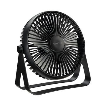 RONEVER 6吋桌立USB風扇  PG034  黑色