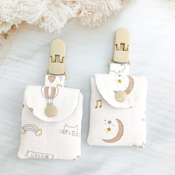 甜蜜夢境。平安符袋 (可繡名字)