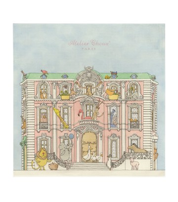 Atelier Choux Cotton Monceau Mansion Swaddle