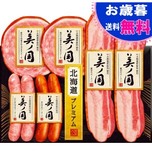 お歳暮 日本ハム　北海道産豚肉使用　美ノ国 お歳暮 お年賀 冬ギフト(ＵＫＨ－３５)