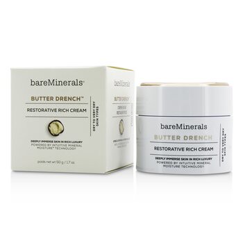 BareMinerals BareMinerals 礦物滋潤修護霜 Butter Drench Restorative Rich Cream (乾性至極乾性肌膚) 50g/1.7oz-保濕及護理