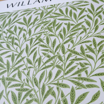 【微瑕特惠】【福利品】William Morris 綠柳- 臥室掛畫/簡約風