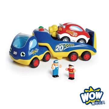【WOW Toys 驚奇玩具】賽車救援拖吊車 洛可